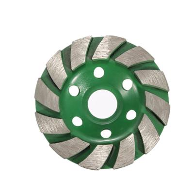 China 100 Mm Concrete Diamond Cup Grinding Wheel For Grinding Concrete Floor Granite Abrasive Cutting Polishing Disc Power Tools for sale