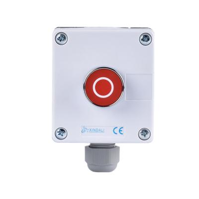 China Plastic+Metal XDL55-BB112P 1 Metal Branded Button Push Button Control Station Electrical Switch Boxes for sale