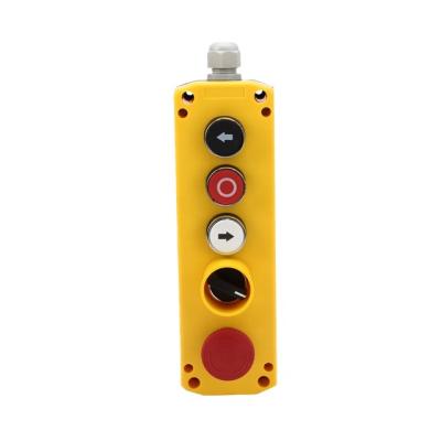 China XDL721-JB524P 5 holes plastic emergency stop station push button control station for sale