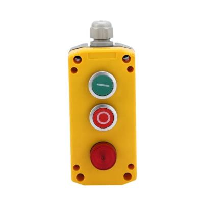 China XDL722-JB363P 3 Holes Plastic Lightweight Elevator Waterproof Push Button Control Station for sale