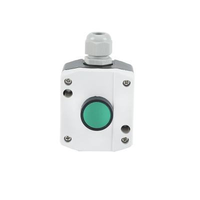 China PC XDL25-B101P Plastic Waterproof Push Button Switch Station Box One Button Control For Gate Opener for sale