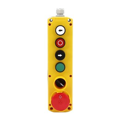 China XDL75-JB625P PC Low Voltage Switch Box Emergency Stop Button Plastic Switch Box for sale