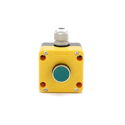 China XDL721-JB101P PC Push Button Switch Station Box Exit Button Switch Momentary ABS Plastic Weatherproof for One Button Automatic Door Openers for sale