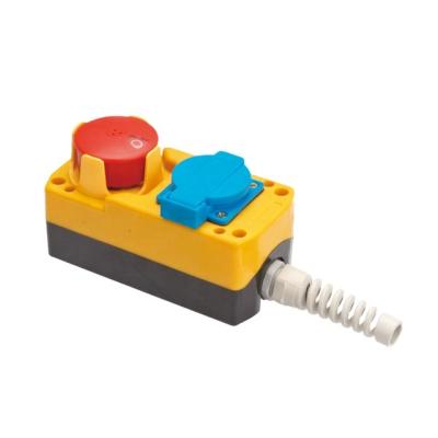 China PC Plastic Pendant Controller XDL85-JB281F Crane Hoist Control Switch Lifting for sale