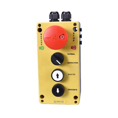 China PC Plastic Push Button Control Box Electrical Control Boxes XDL95-JB434P 4 Holes for sale