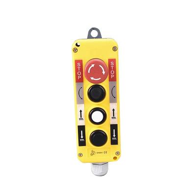 China XDL10-EPBS4 220v Crane Plastic Crane Push Button Switch Remote Control Remote Control Switch for sale