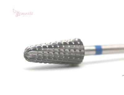 China YML Professional Hard Tungsten Carbide Gold 5 in 1 Big Barrel Safety Bit for Nail Art Drill Machine Manicure Nail Drill Bit for sale