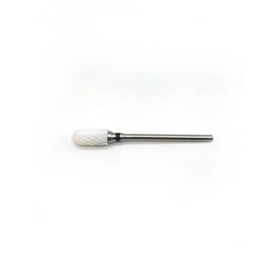 China Easy To Cool White Flame Low Price Guaranteed Quality Smooth Ceramic Nail Bits Drill for sale