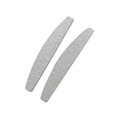 China Durable Hot Selling Custom Small Round Aluminum Oxide Double Sided Nail File for sale