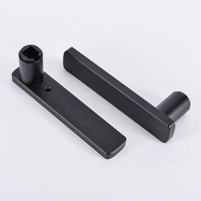 China Custom Plastic Molding Cabinet Handle CNC Service Accessories Plastic Machining Parts for sale