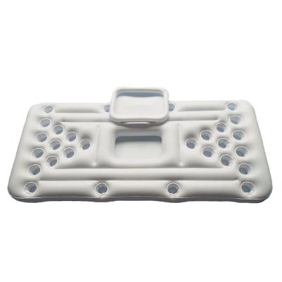 China Swimming Pool Plastic Floating Beer Pong Rack Pong Set for sale