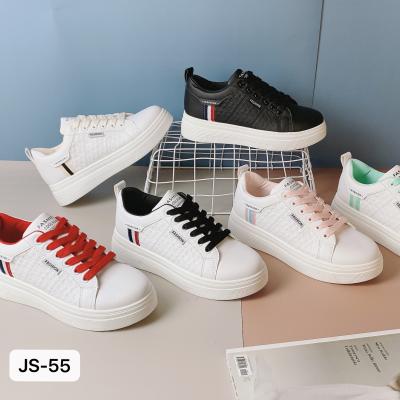 China Fashion Trend Factory Direct Women's Daily Solid Color Around Toecasual Sneakers Single Shoes Small White Shoes for sale