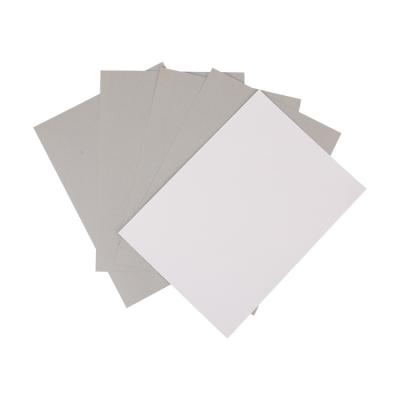 China Recyclable Coated Duplex Board With Gray Back For Consumer Box Handbag Name Card Packaging Raw Material 230-450gsm Gray Back Duplex Paper for sale