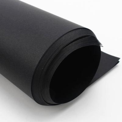 China Free Sample 100% Recyclable Thick Black Thick Black Wood Pulp Cardboad 180gsm 300gsm 70x100cm Virgin Wood Pulp Paper / Cardboard Sheet for sale