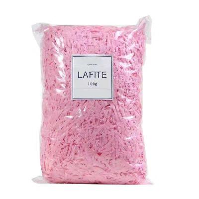 China China Waterproof Suppliers Decorative Raffia Shredded Paper For Candy Boxes Filler 100g/Bag for sale