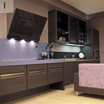 China Modern Ready To Install Kitchen Cabinets Modern Kitchen Cabinet Sideboard Touch To Open for sale