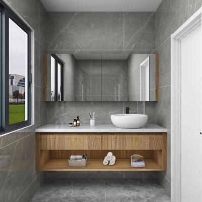 China Modern Waterproof Bathroom Vanity Cabinet Modern Bathroom Vanity Cabinet for sale