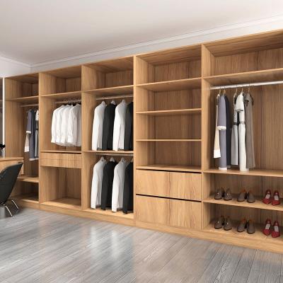 China Expandable Built In Wooden Wardrobe Closet Wall Wardrobe Bedroom for sale