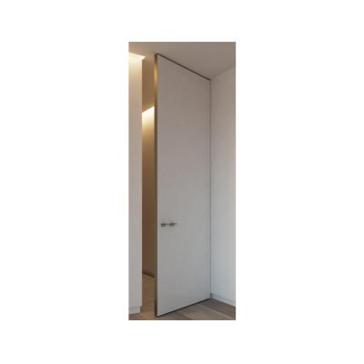 China Latest Design Modern Waterproof Wood Door PVC Door Interior Room Door for sale