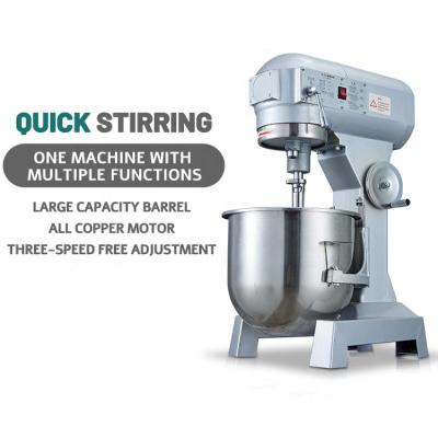 China Heavy Duty Commercial Industrial Bakery Kneading Machine 10kg 15l 20l Bread Dough Mixer for sale