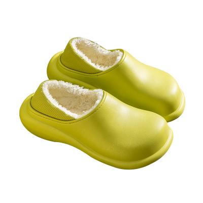 China Lightweight Women's Cotton Slippers Women's Soft-soled Non-slip Indoor Home Waterproof Warm Shoes for sale