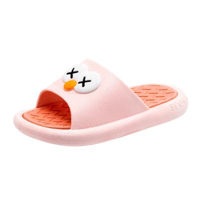 China CUSHIONING Children Girls And Boys Summer Home Bathroom Cartoon Soft Bottom Indoor Slippers for sale