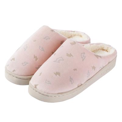 China Winter Fashion Trend Fashion Trend Thick Non-slip Indoor Home Indoor Home Slippers Soft Cotton Warm Shoes for sale