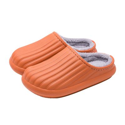 China Custom Logo Family Indoor Winter Warm Breathable Comfortable Fur Fluffy Slippers For Women for sale