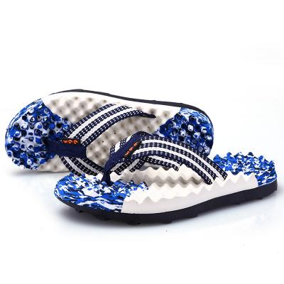 China CUSHIONING Wholesale Ladies Summer Print Hawaiian Beach Slippers Custom Made Casual Slippers Eva Sandals Flip Flops for sale