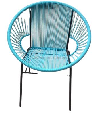 China Hotel industrial club chair rattan lounge chair garden bed rattan balcony chair single beach chair indoor and outdoor lounge for sale