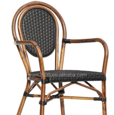 China New Design Minimalist Chinese Style Natural Bamboo Outdoor Finishes Wicker Chair Bamboo Chair Sturdy Look Bamboo Chair for sale