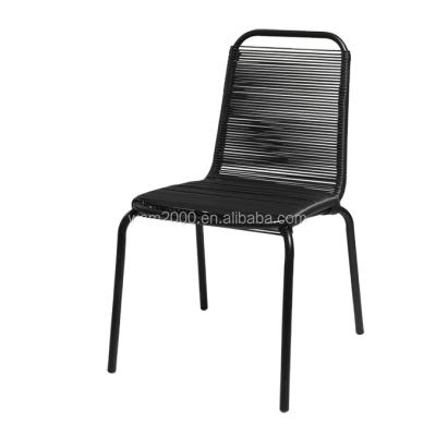 China Cheap Wholesale Mid Century Steel Industrial Luxury Metal Dining Chair Outdoor Garden Chair for sale