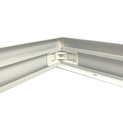 China Long Lifespan Light LED Panel Led Panel Support Frame Aluminum Box Kit For Ceiling Panel Coating 600 x 600 White for sale