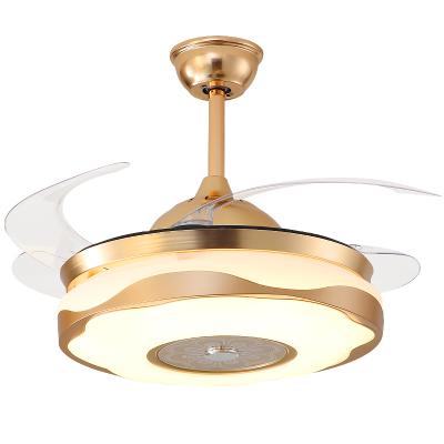 China Factory direct supply modern led ceiling fans fan light bluetooth led ceiling fan light led ceiling pendant light for sale