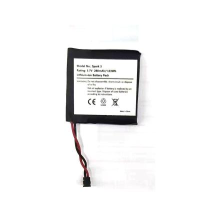 China Smartwatch Battery 3.7V 280mAh Replacement Battery For Tomtom Spark 3 GPS Activity Tracker Fitness Watch Battery for sale