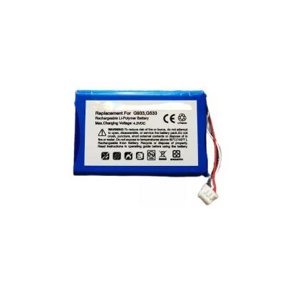 China Headset Battery 3.7V 1100mah Battery 533-000132 For Logitech G933 G533 Gaming Headset Battery for sale