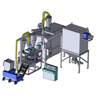 China aluminum plastic separation and recycling metal and plastic separation machine aluminum plastic recycling machine for aluminum recycling plant for sale