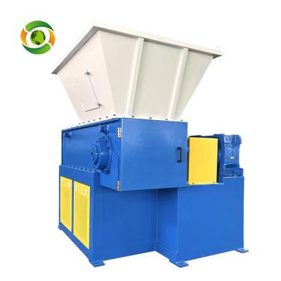 China Recycle Waste Plastic Single Shaft Metal Plastic Wood Rubber Shredder Single Shaft Shredding Machine PCB Boards Rubber Tires Shredder Machine for sale