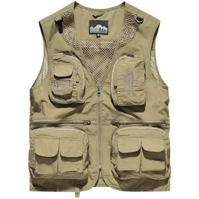 China Custom High Quality QUICK DRY Hunting Dog Fishing Sports Hunting High Visibility Tactical Duty Motorcycle Work Armored Men Top 3D Vests for sale