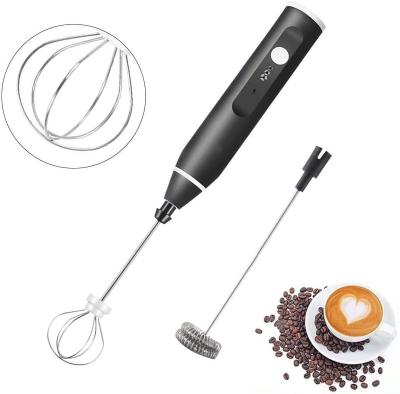 China Viable Amazon Success Milk Frother USB Rechargeable Automatic Milk Frother Electronic Milk Frother for sale