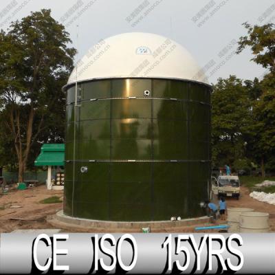 China Double membrane gas storage dome, gas dome, gas holder, for biogas plant sphere for sale