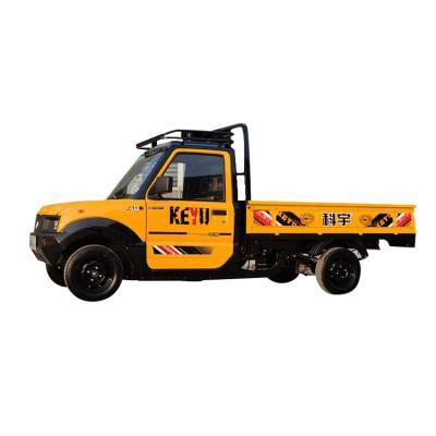 China Leather KEYU Hot sale High quality Most Popular 2 Seats Electric Small Truck Vehicle Electric Pick Up Cargo Truck for sale