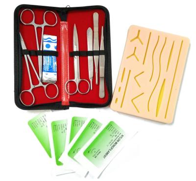 China Surgical Trainer Suture Kit School and Hospital Practice Suture Training Pad Skin Kit à venda