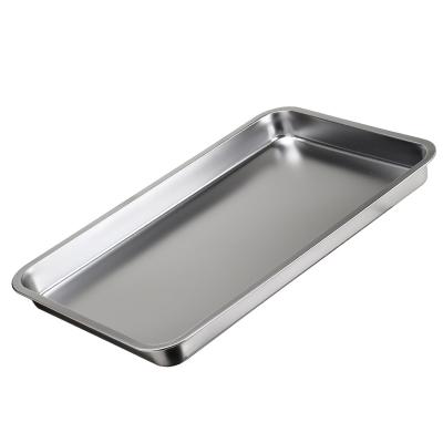 China Stainless Steel Minimalist Square Dish, Hotel Restaurant Dinner Dish And Dish Vegetable Treatment for sale