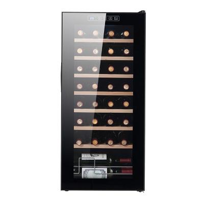 China Hotel Wine Fridge , Small Single Door Home Thermostat Wine Cabinet for sale