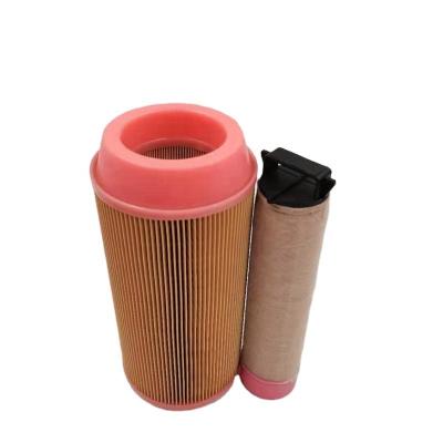 China Filberglass 2127067 2027069 Best Price Supply Truck Tractor Engine Parts Bent Filter Air Cleaner Element 2127067 2027069 80804826 for sale