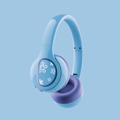 China Cute Custom Kids Headphones Logo Kids Headphones Headset Wireless Headband Earphones for Girls for sale