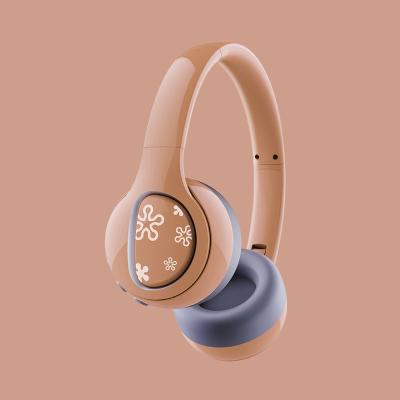 China Cute Headband Stereo Sound Earphone Kids On Ear Earphone Girls Kids Wireless Earphone for sale