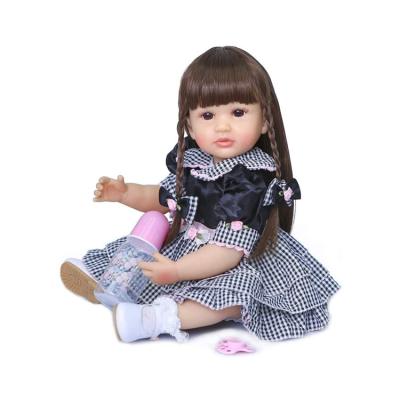 China Battery Operated Toy Black Silicone Baby - Doll, Baby - Toy 2022, Naked Reborn Baby - Doll Doll for sale