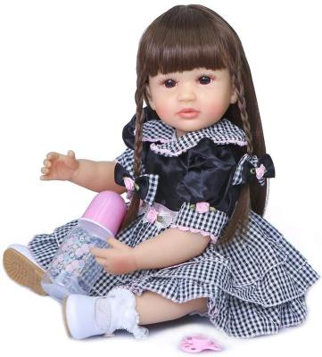 China Wholesale Limb Movement Girl Newborn Doll Soft Silicone Reborn Baby - Doll Toy For Kids Christmas Gift for sale